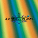 Flawed Tahitian Sunset Ombre Diamond Dust