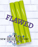 Flawed Roll - Softball Yellow Gloss