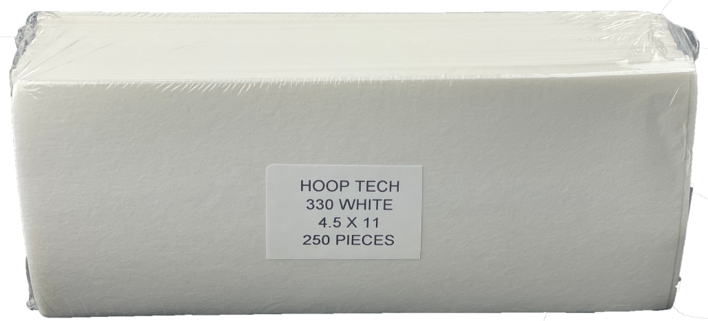 HoopTech 4.5″x11″ Pre-Cut Cap Backing