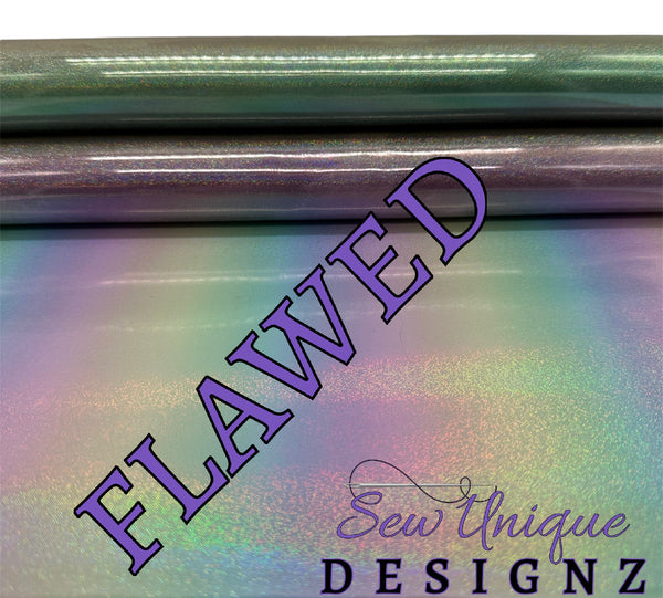 Flawed Roll - Clear Pastel Rainbow Digisparkle