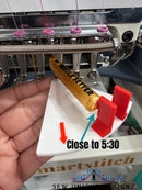 Needle Setter Guide to 5 o’clock