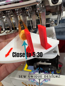 Needle Setter Guide to 5 o’clock