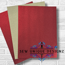 Maroon Metallic Diamond Dust