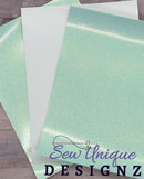 Premium Minty Rose Glitter