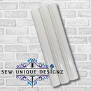 White Glitter Canvas