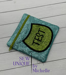 Light Blue Textured Glitter