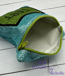 Light Blue Textured Glitter