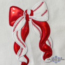 Baseball Bow Tote Bag - FINISHED ITEM!