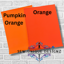 Pumpkin Orange Diamond Dust