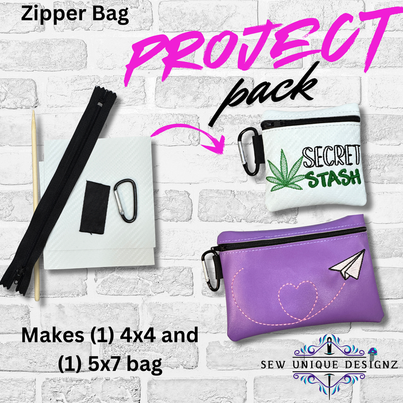 Project Pack Zipper Bag -Notebook Covers (NPE Skill Builder Sept. 2025 Wk 9)