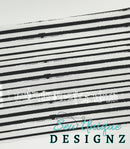 Clear Custom Printed Stripes TPU