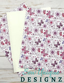 Butterfly Swirls Printed Vinyl