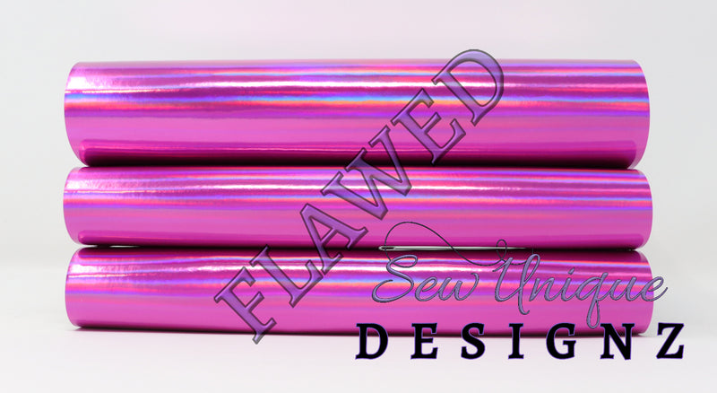 Flawed Roll - Hot Pink Chrome