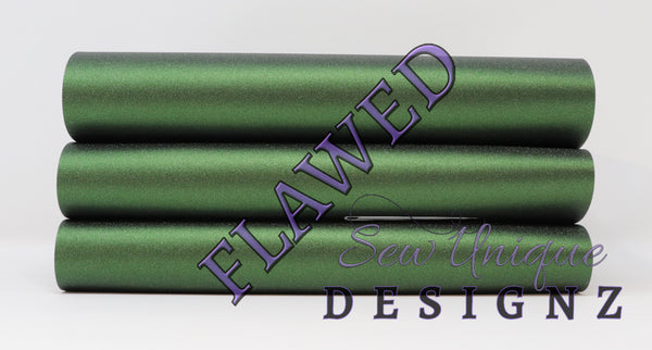 Flawed Roll - Hunter Green Metallic Diamond Dust