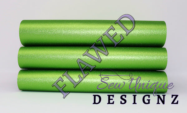 Flawed Roll - Kiwi Metallic Diamond Dust