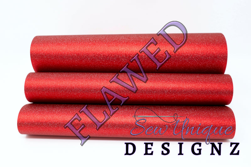 Flawed Roll - Red Metallic Diamond Dust