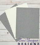 Black & White Buffalo Plaid