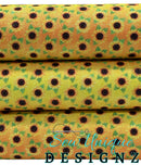 Tequila Sunflower Textured Glitter