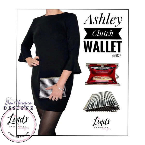 Ashley Clutch Wallet - Linds Handmade PAPER PATTERN