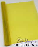 Yellow Glitter Jelly