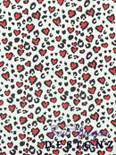 Red Heart Cheetah Printed Vinyl