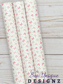 Pink Butterflies Printed Vinyl