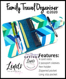 Family Travel Organizer - Linds Handmade PAPER PATTERN