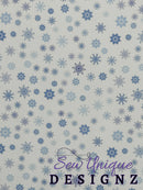 Snow Flurries Printed Vinyl